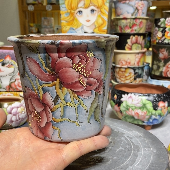 景德镇艺术手绘作品