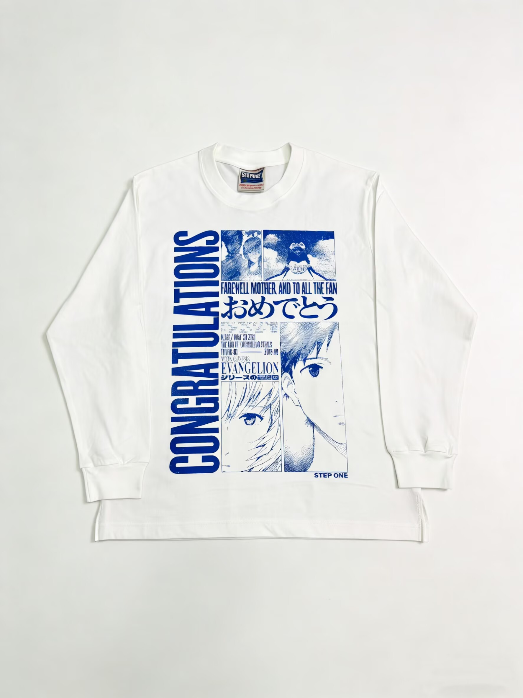 STEP ONE “丽嗣”最终章二次元风秋冬季薄长袖打底卫衣