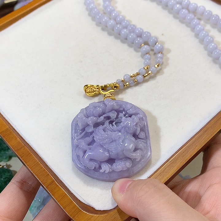 翡翠未镶嵌颈饰翡翠吊坠