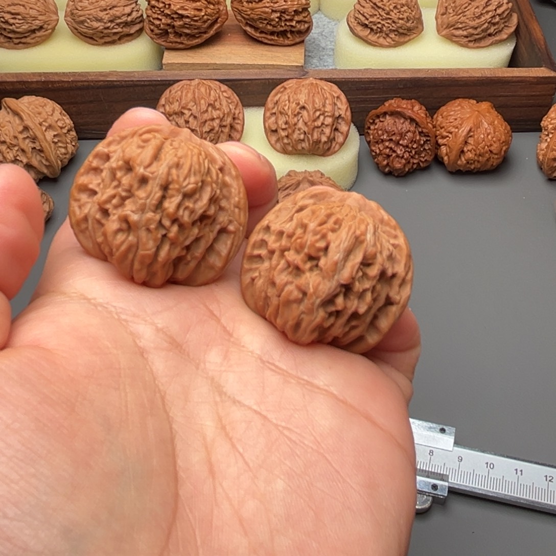 吊坠文玩核桃35尺四座楼