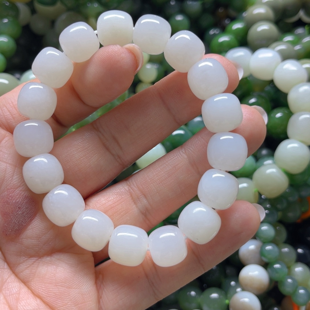 和田玉手链未镶嵌