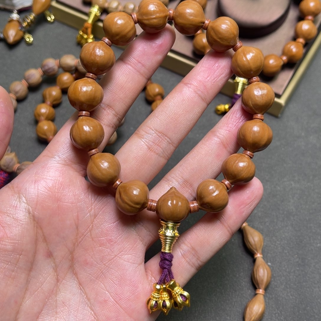 懂***鼓橄榄核手串/手链15蜜桃臀