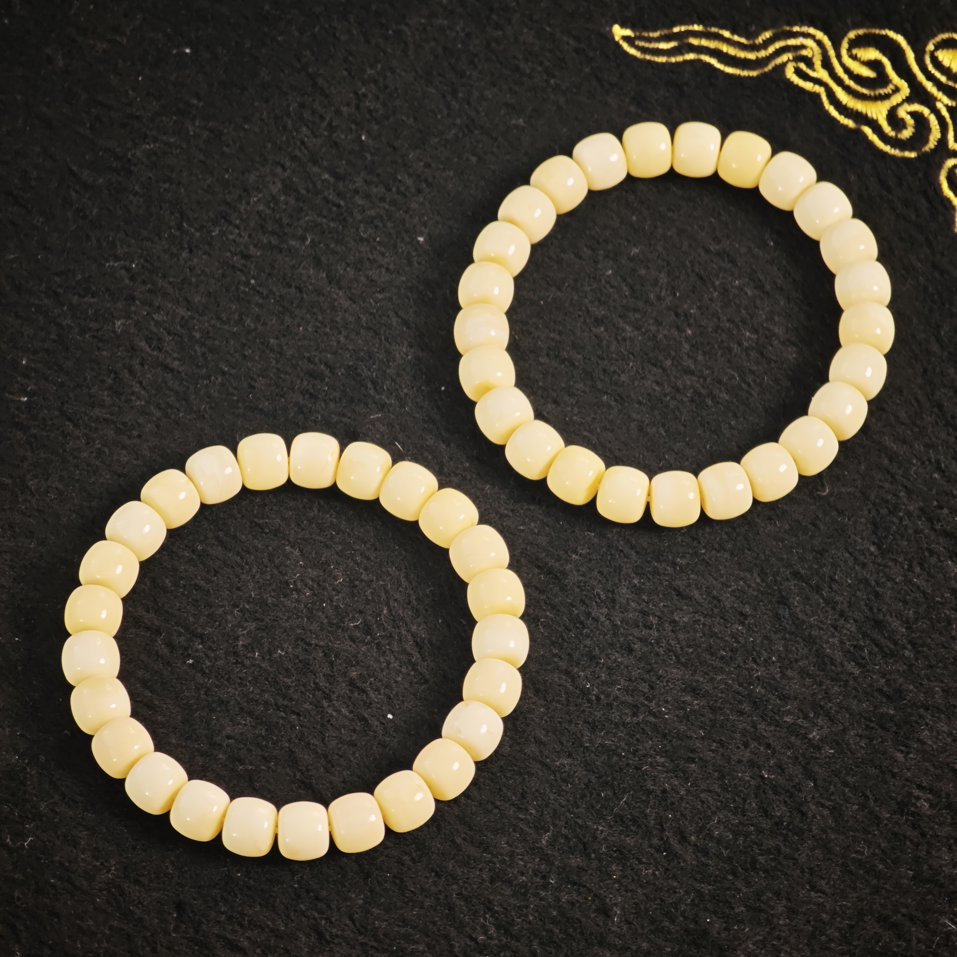 晶匠（只卖头货）精工白蜡老型手串8mm+ 多样性发一 简约