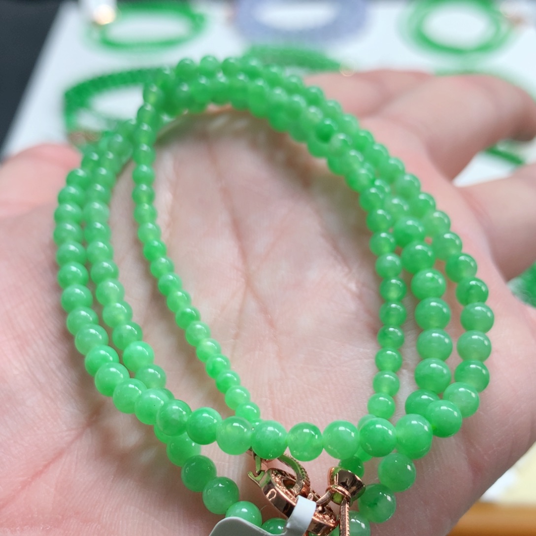 翡翠未镶嵌手链翡翠