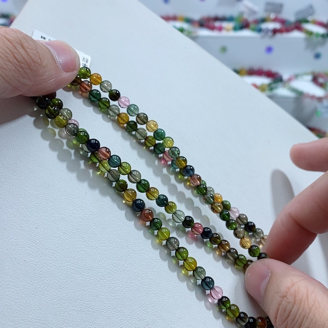 碧玺手链未镶嵌手链