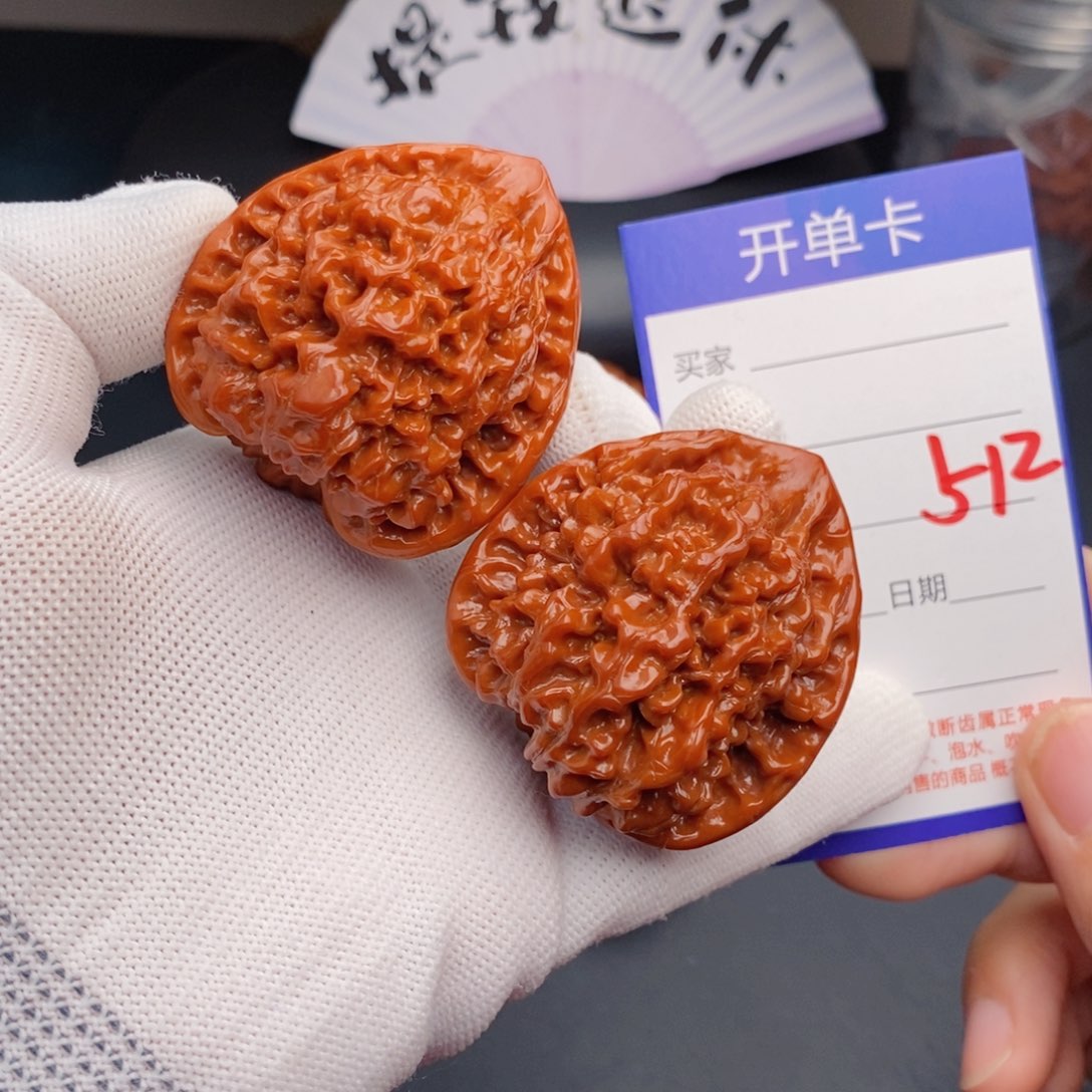 把件文玩核桃46官帽512