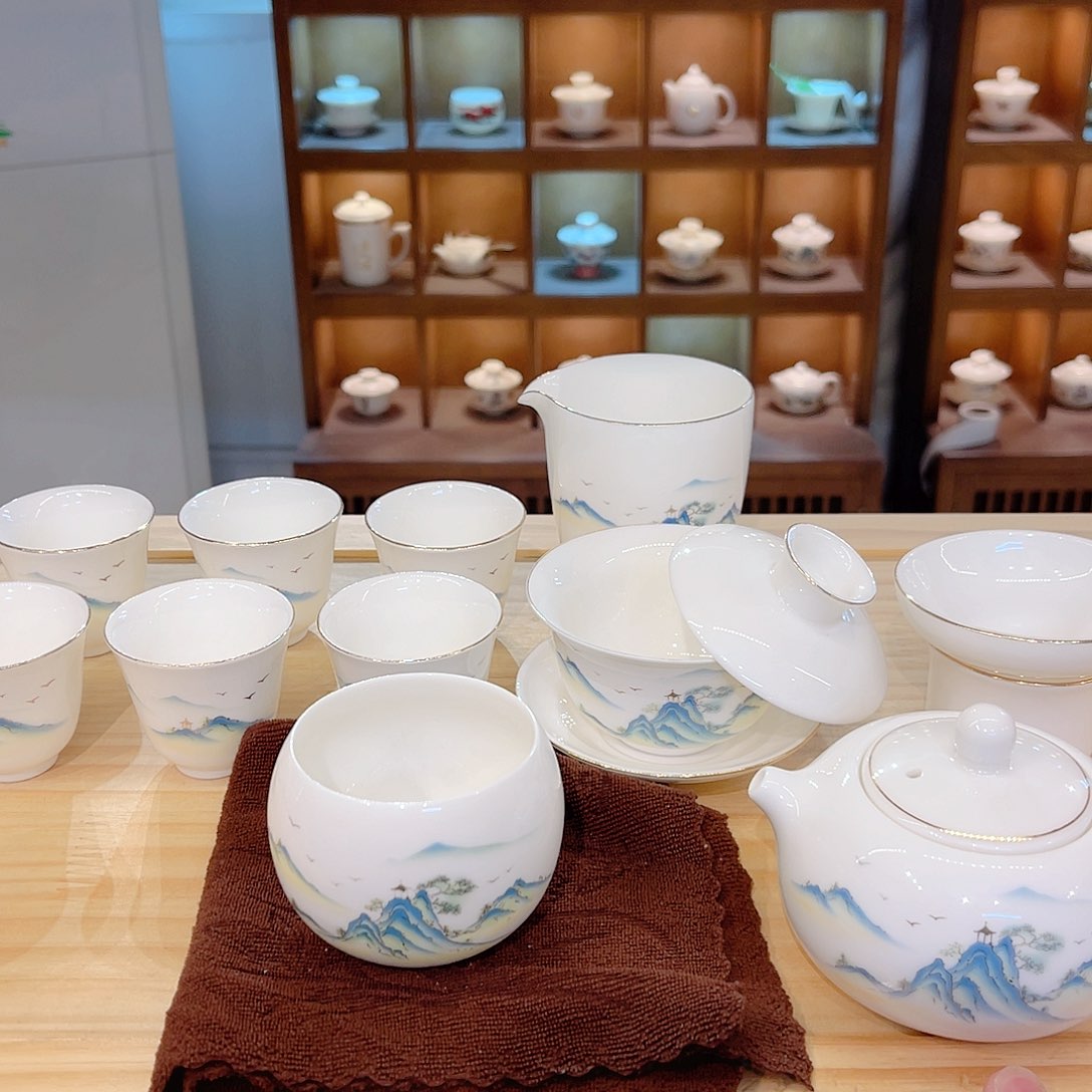 杯羊脂玉瓷羊脂玉瓷