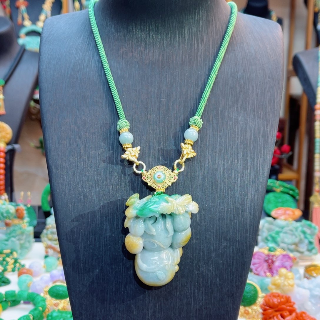 翡翠颈饰合金48小时鉴赏期