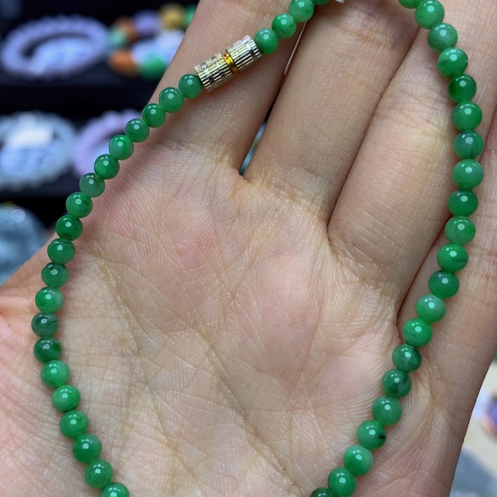 未镶嵌翡翠手链翡翠