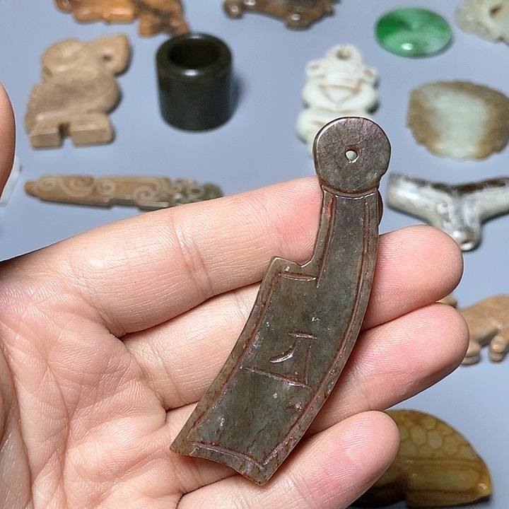 和田玉未镶嵌颈饰101