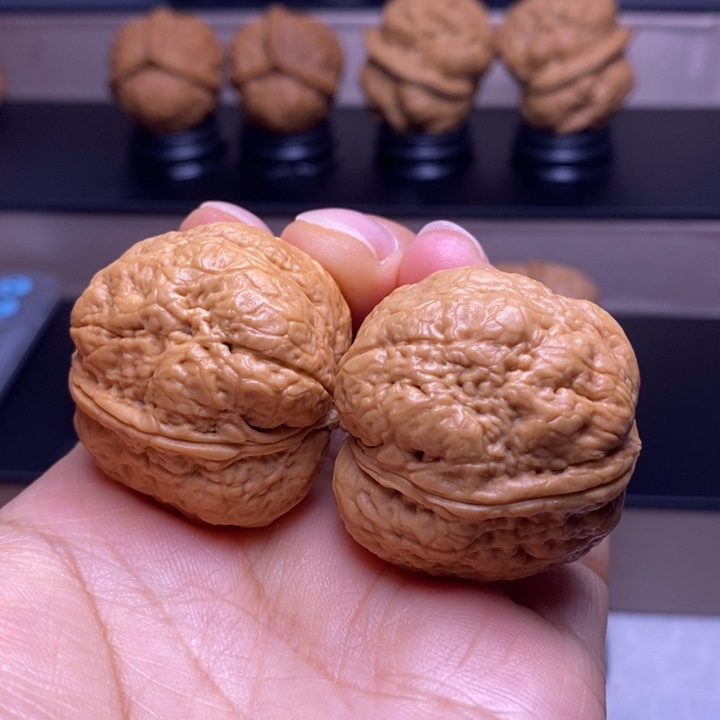 把件文玩核桃平头蟾25