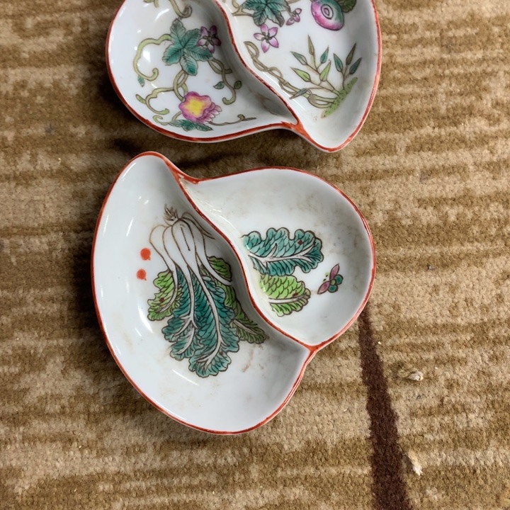 《***》陶瓷笔洗两个全品