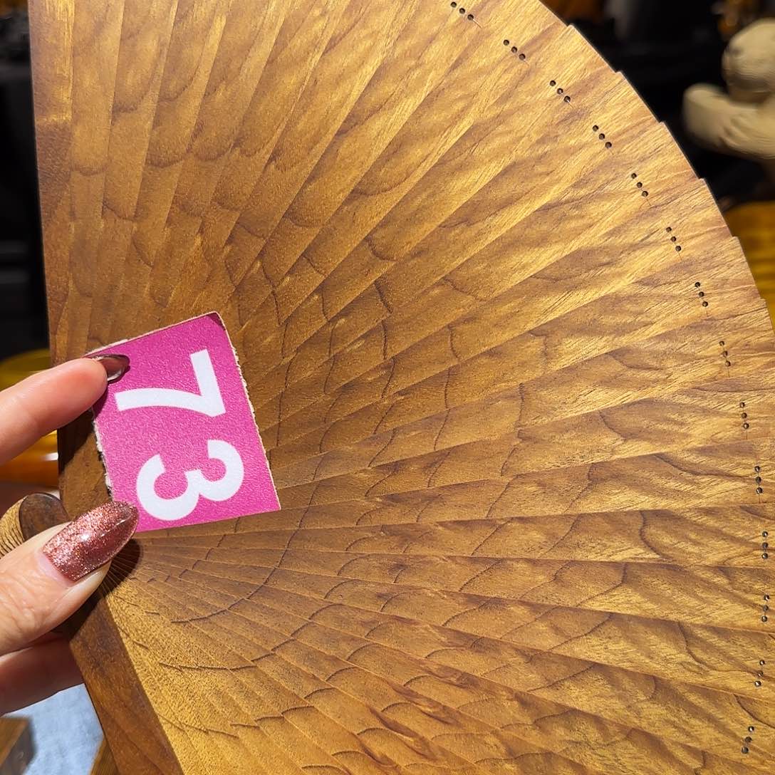 金丝楠谷***倩金丝楠木手把件