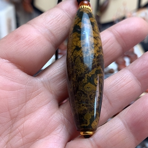 玛瑙/玉髓颈饰合金