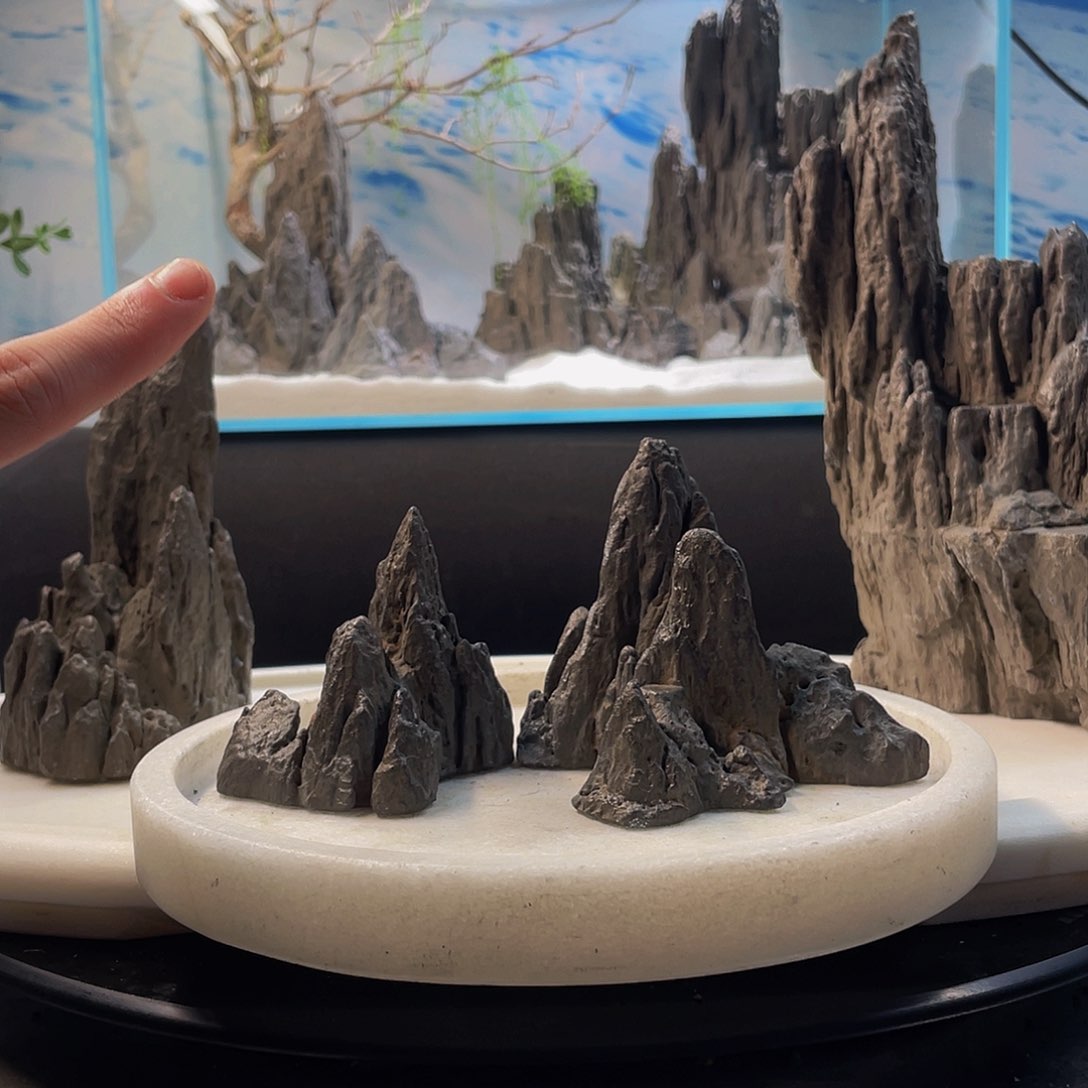 盆景鱼缸造景造景