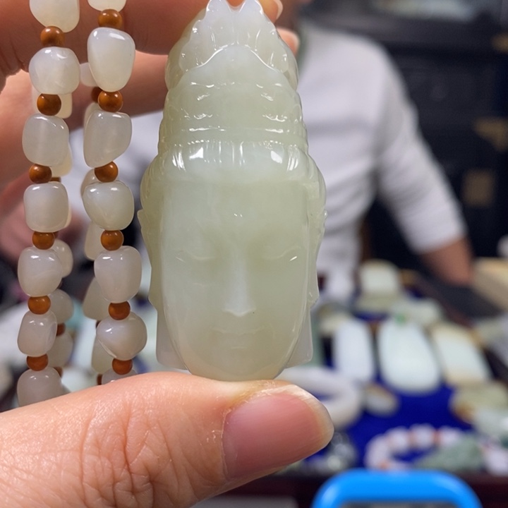 和田玉挂件未镶嵌飞*