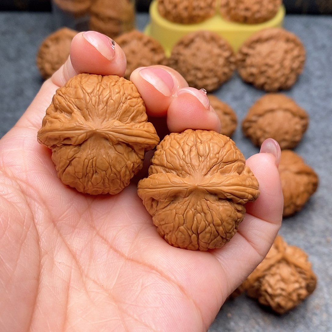 文玩核桃把件精品乾隆磨34+全品