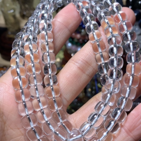 水晶佛珠未镶嵌酒**创8mm苹果珠佛珠