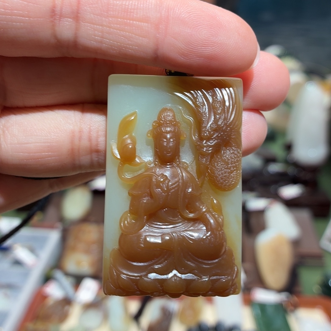 和田玉（糖玉）未镶嵌挂件