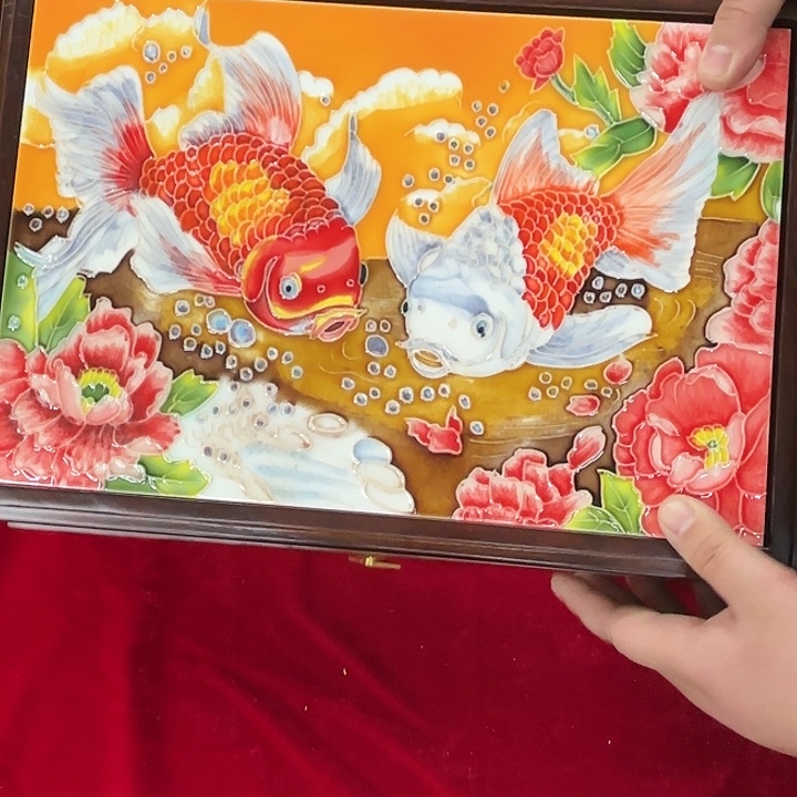 陶瓷板画20/30收纳盒单层