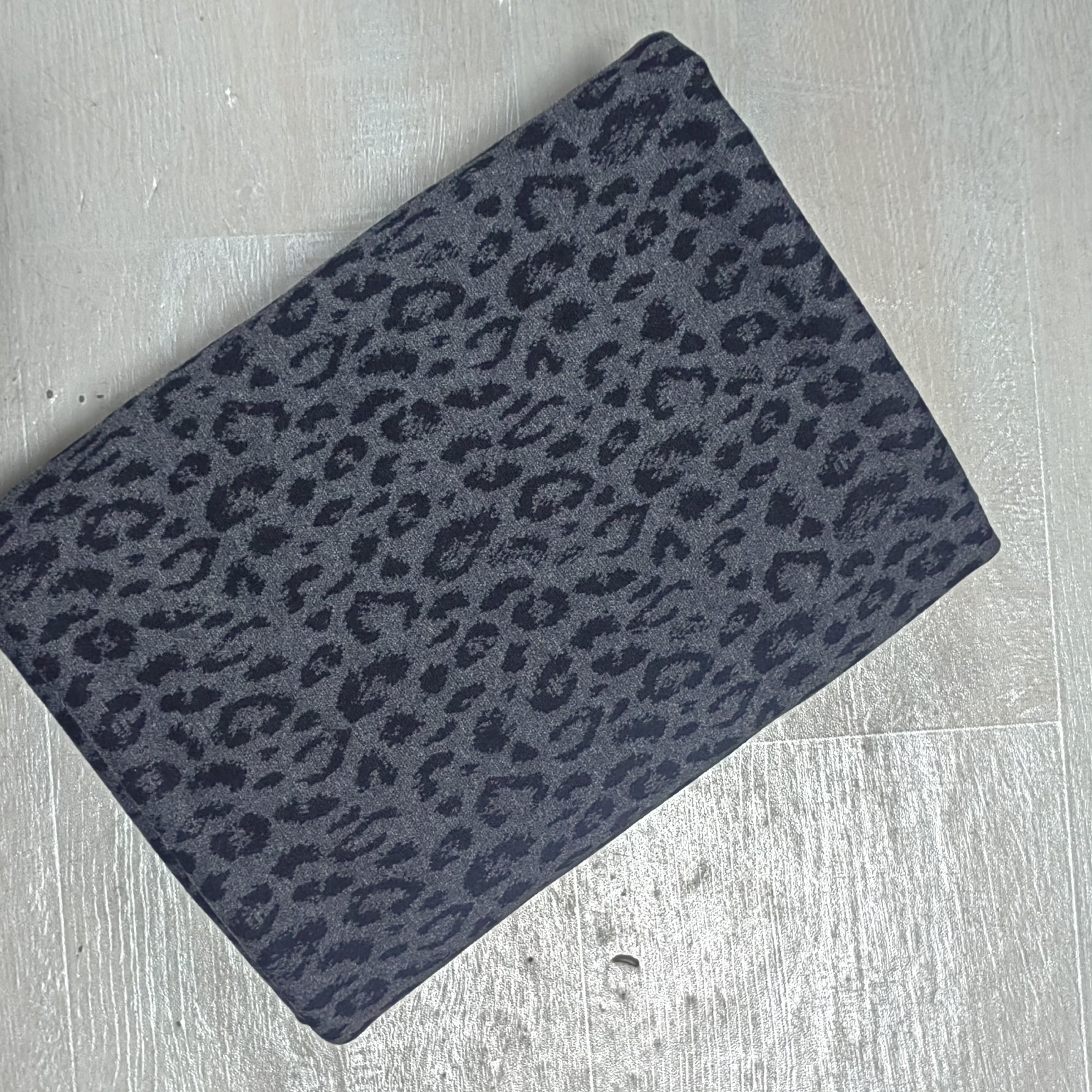 布优布艺面-加绒豹纹灰