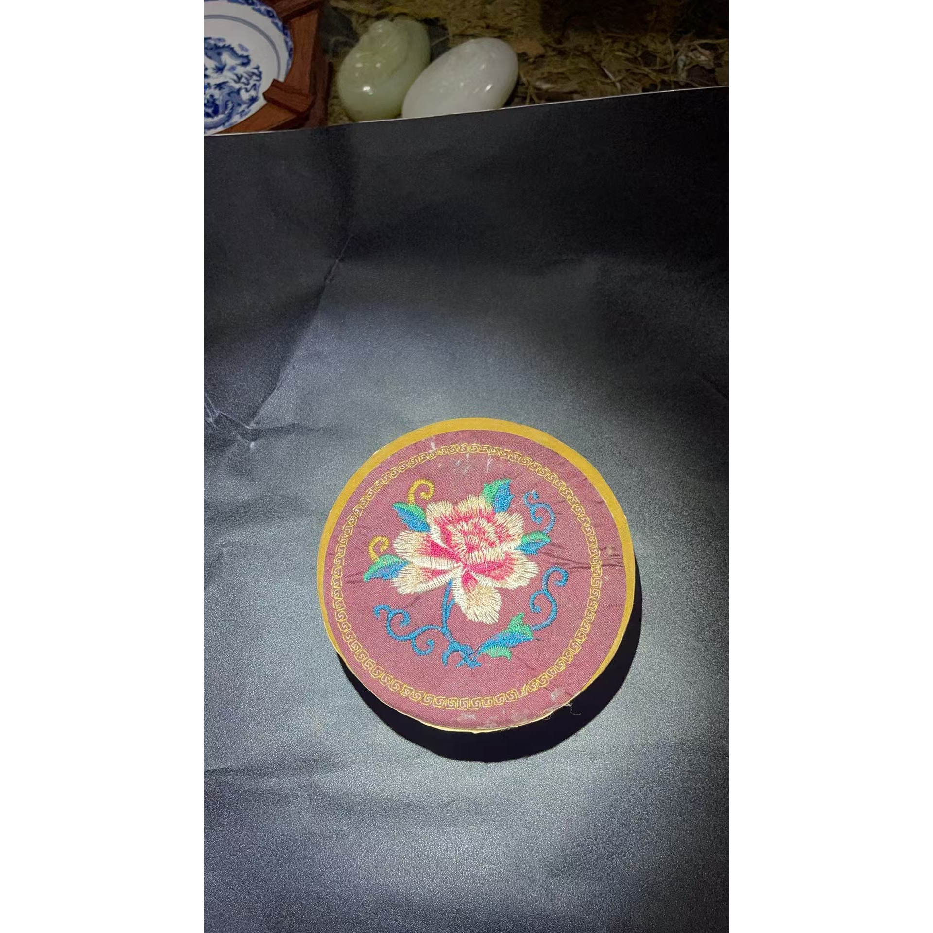 木圆盒摆件一个链接