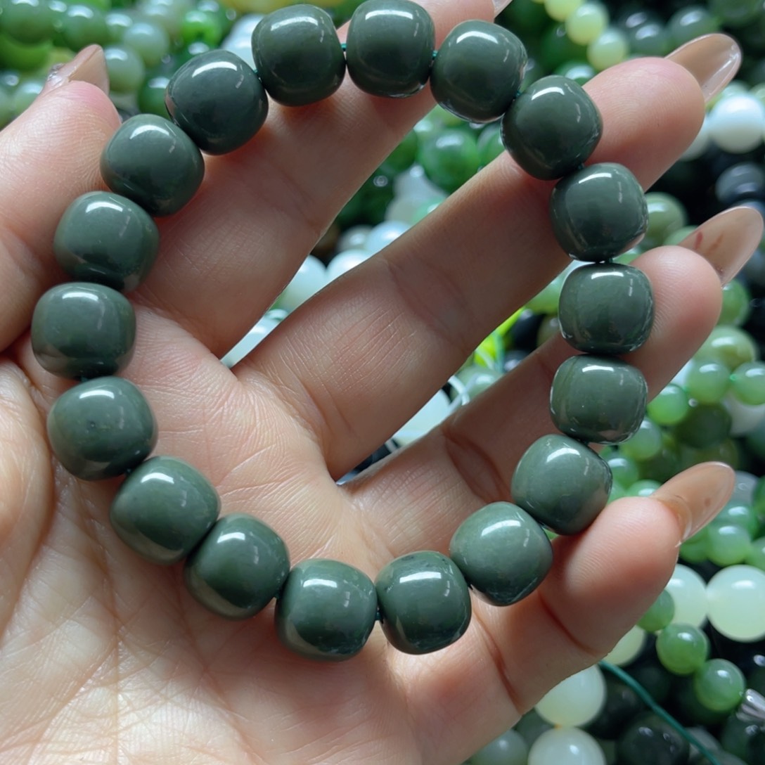 和田玉手链未镶嵌