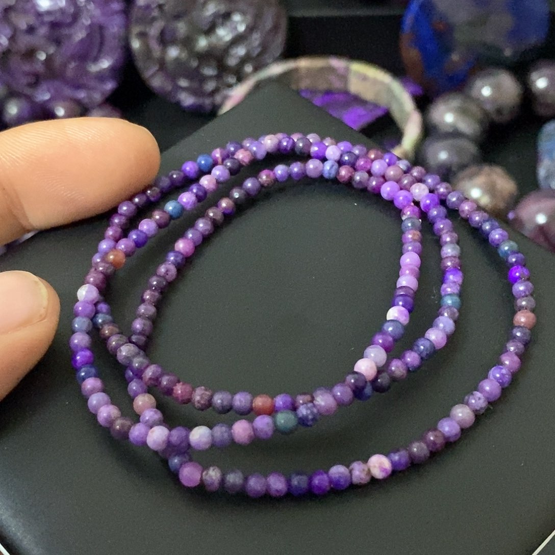 看***了苏纪石（舒俱来）未镶嵌南非老矿舒俱来多圈