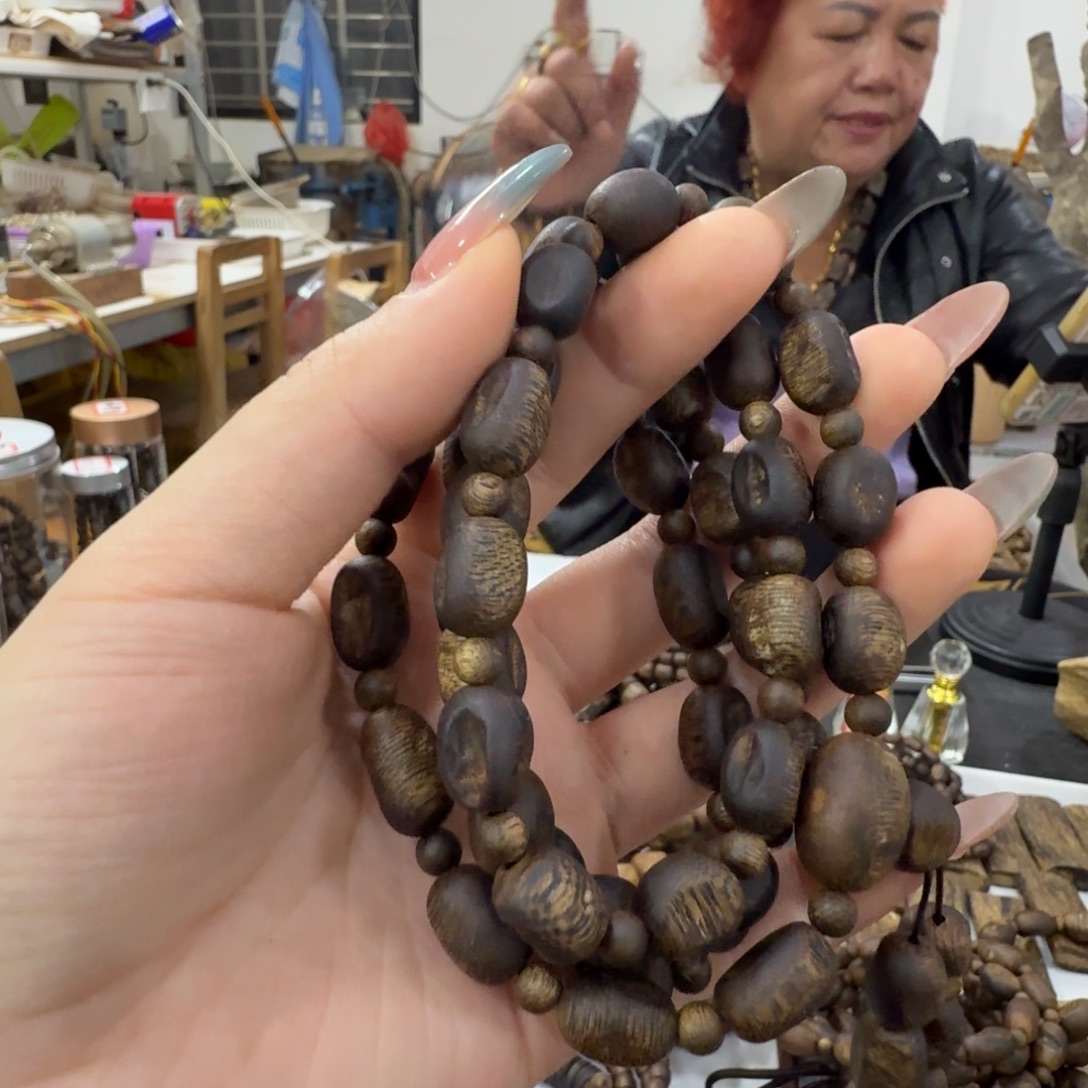 南***落线香奇楠沉香原木