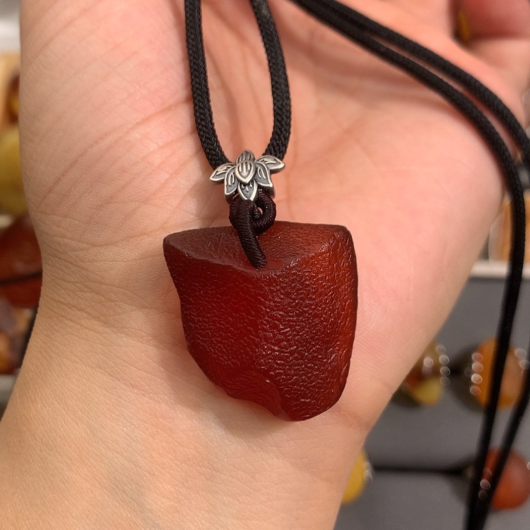 蜜蜡裸石未镶嵌你