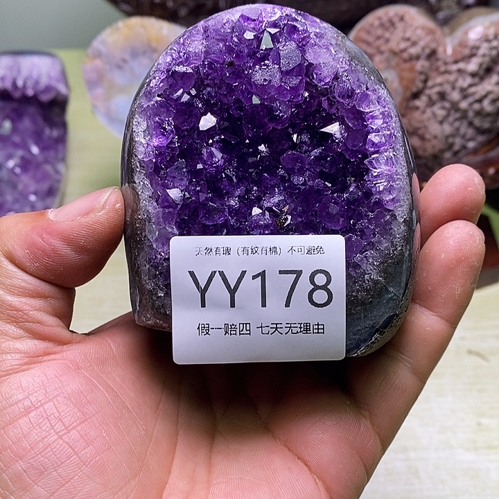 水晶天然水晶家居办公摆件未镶嵌