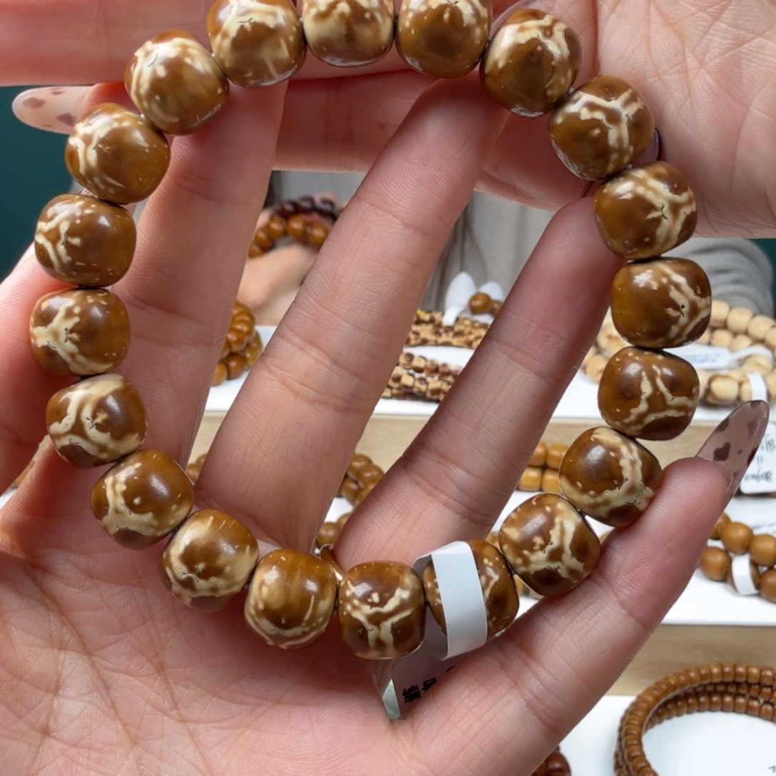 紫金鼠手串246A#12实心鬼脸Dt