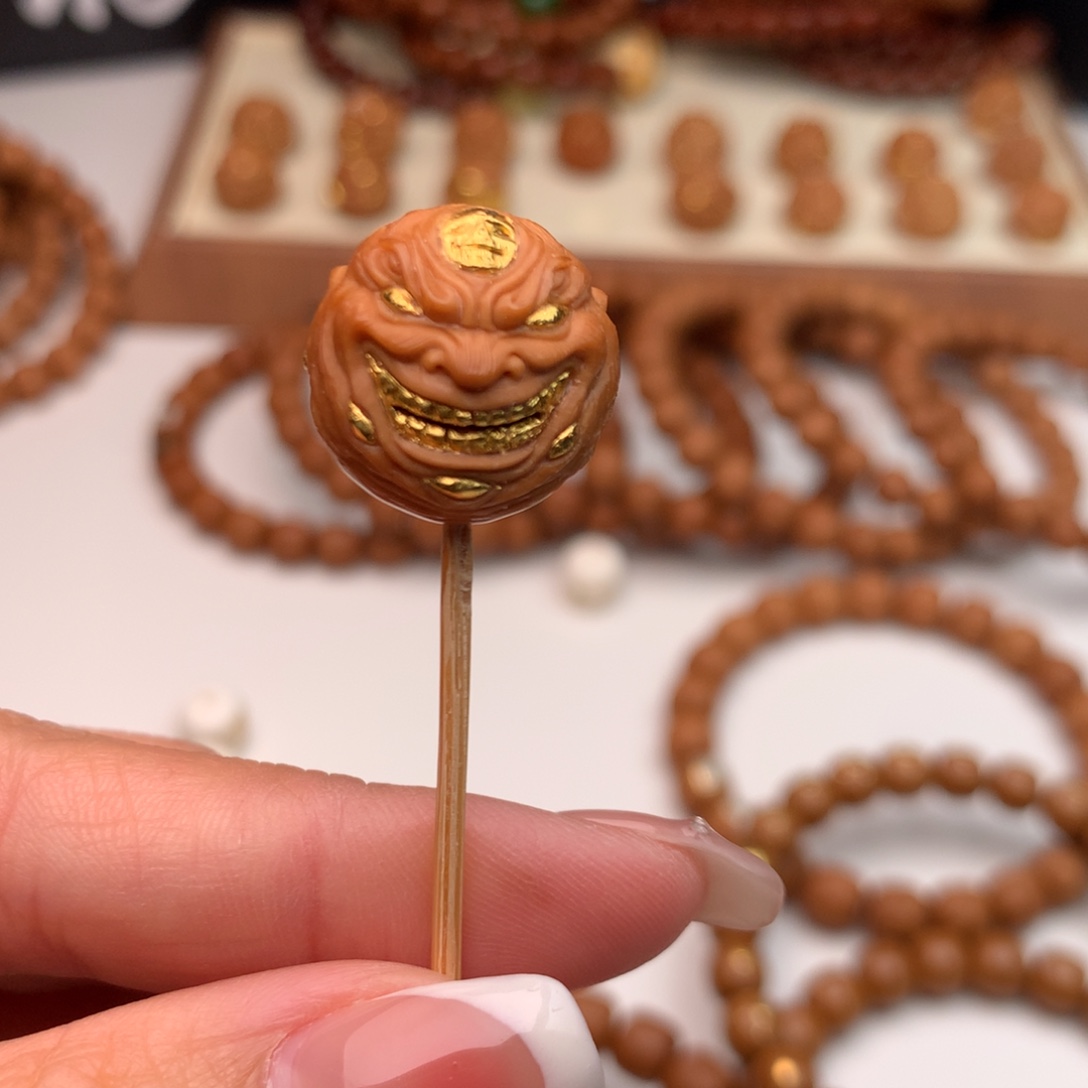 吊坠猴头核桃恶僧