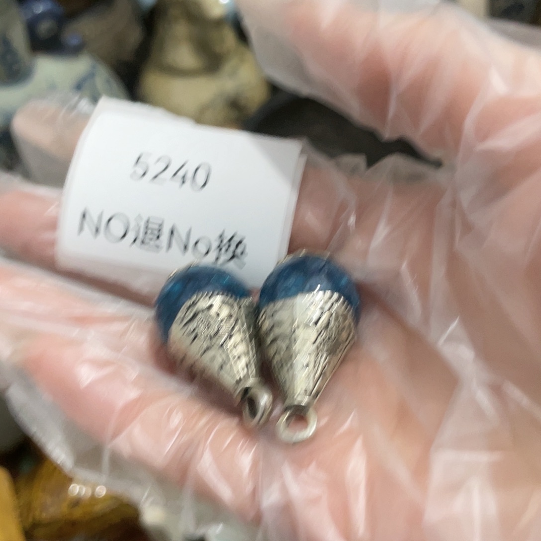 观***人瓷片5240号工艺品