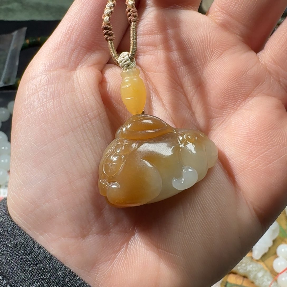 和田玉挂件未镶嵌