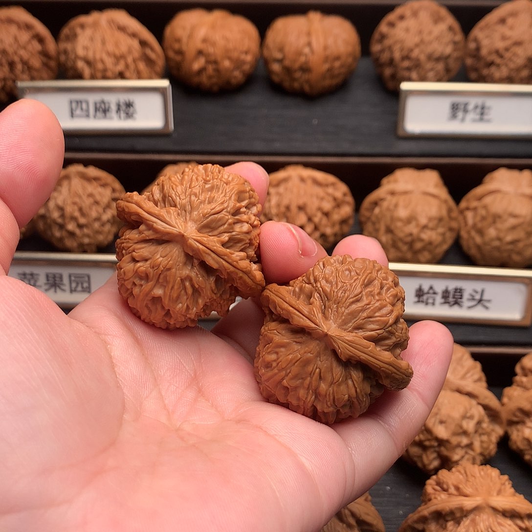 文玩核桃吊坠36号白狮子39