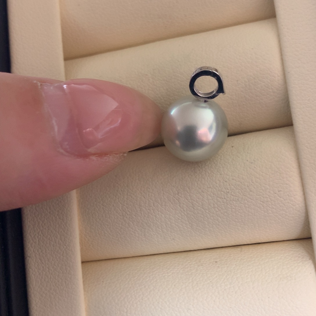 海水珍珠18K金镶嵌颈饰