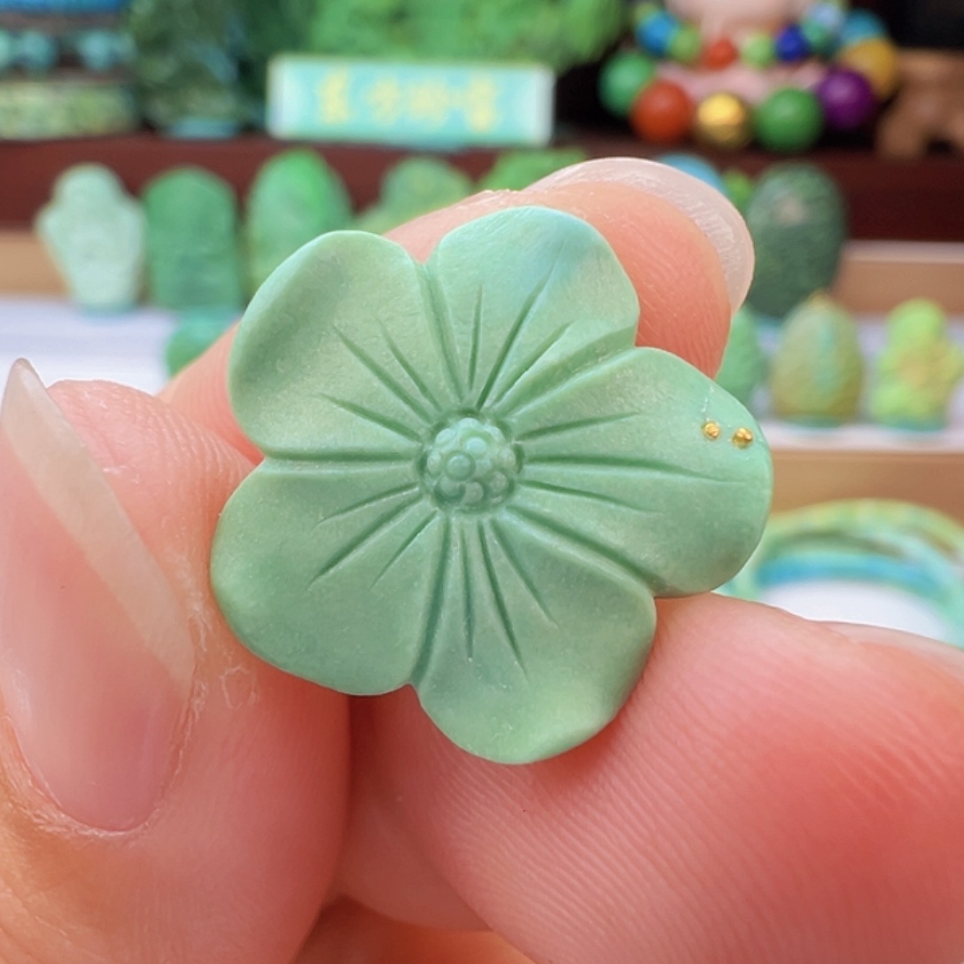 未镶嵌绿松石项链