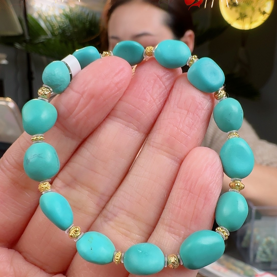 绿松石珠宝奇石未镶嵌