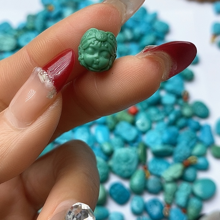 绿松石珠宝奇石未镶嵌