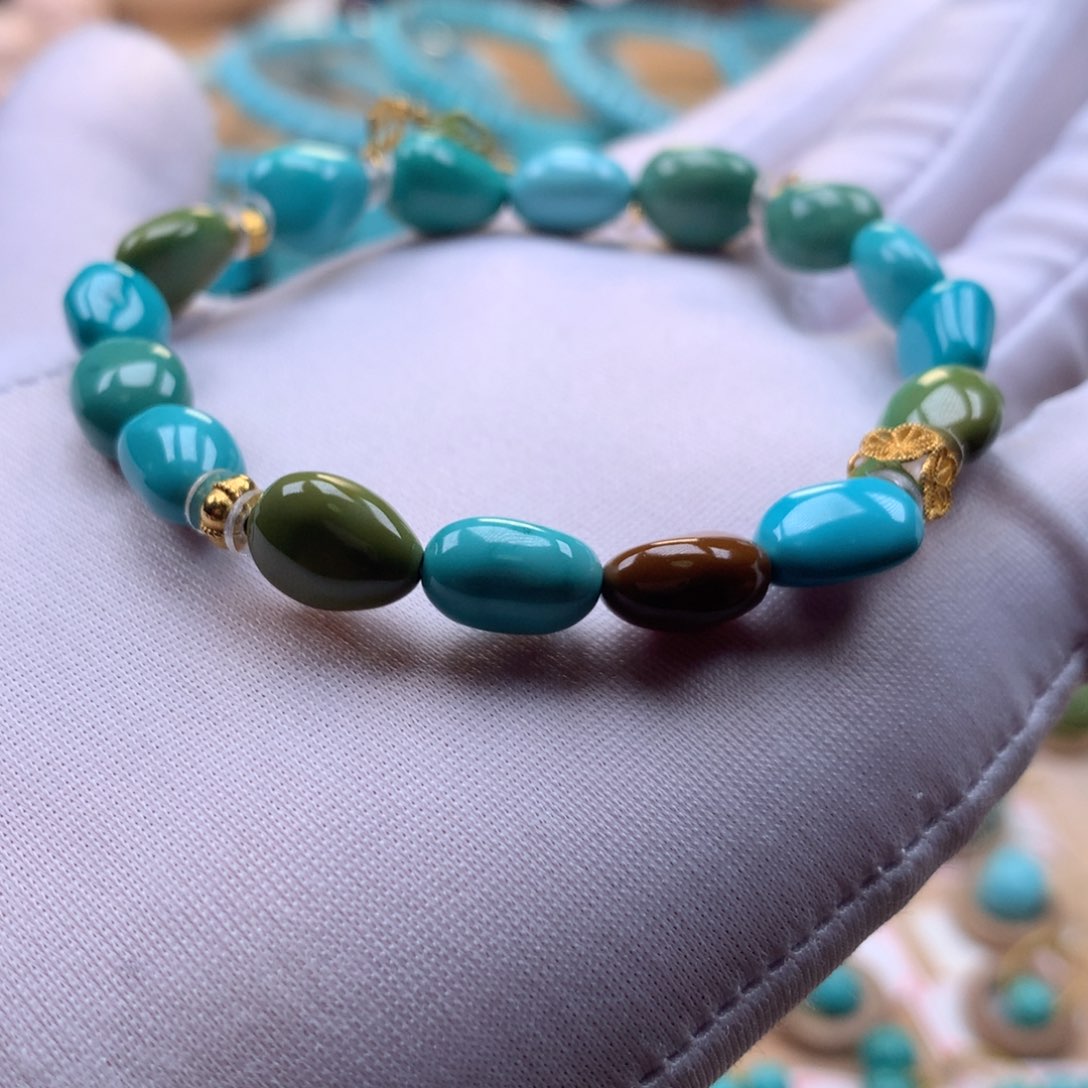 绿松石珠宝奇石未镶嵌