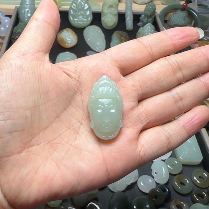 和田玉挂件未镶嵌