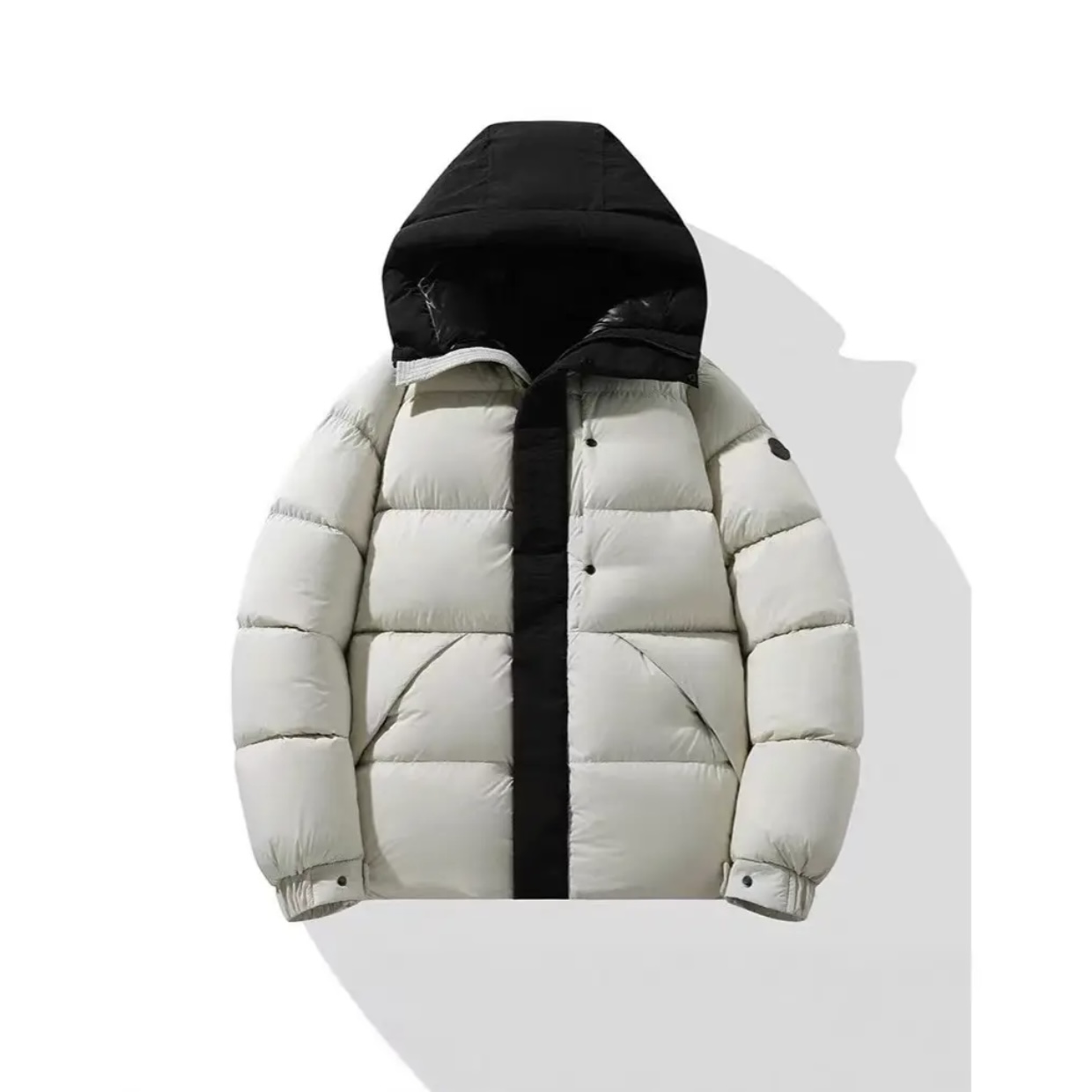 【清仓英国订单】2025情侣款黑武士轻奢百搭时尚90白鹅羽绒服