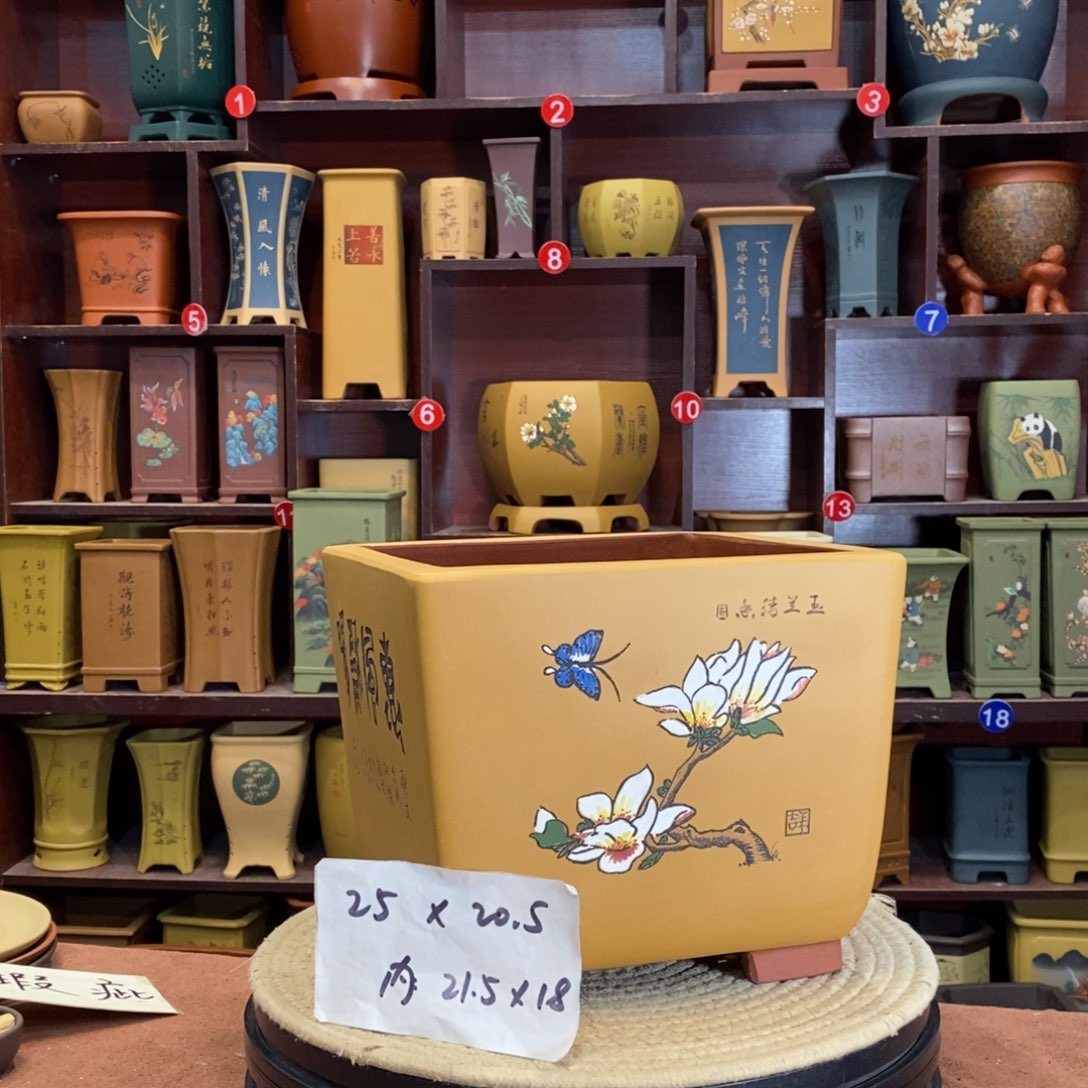 紫砂花盆紫砂艺术