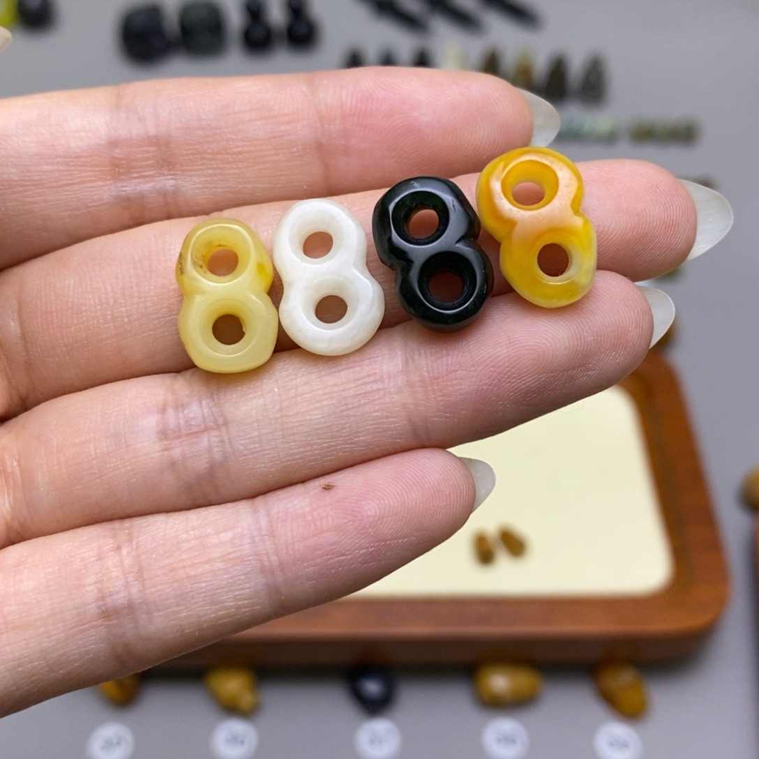 ****棠蛇纹石玉未镶嵌配饰