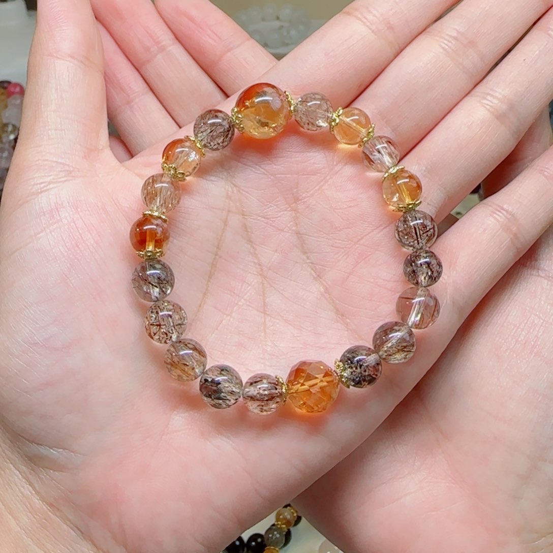 水晶手串未镶嵌P****a钞能力