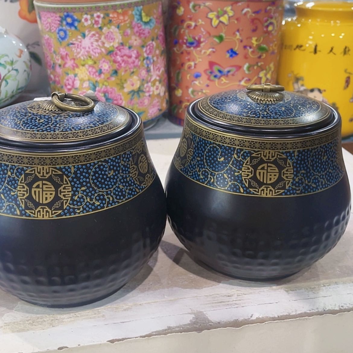 【闪购商品】罐陶瓷茶叶罐密封罐