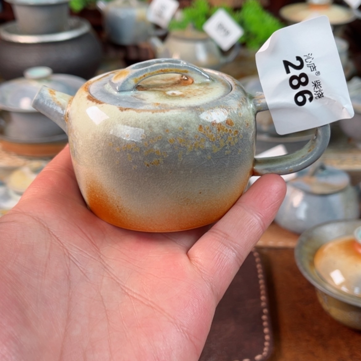 【闪购商品】沁庐柴窑古法柴烧手工茶器