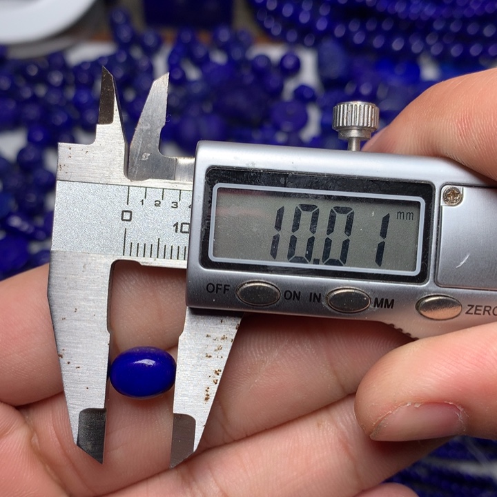 青金石未镶嵌戒面