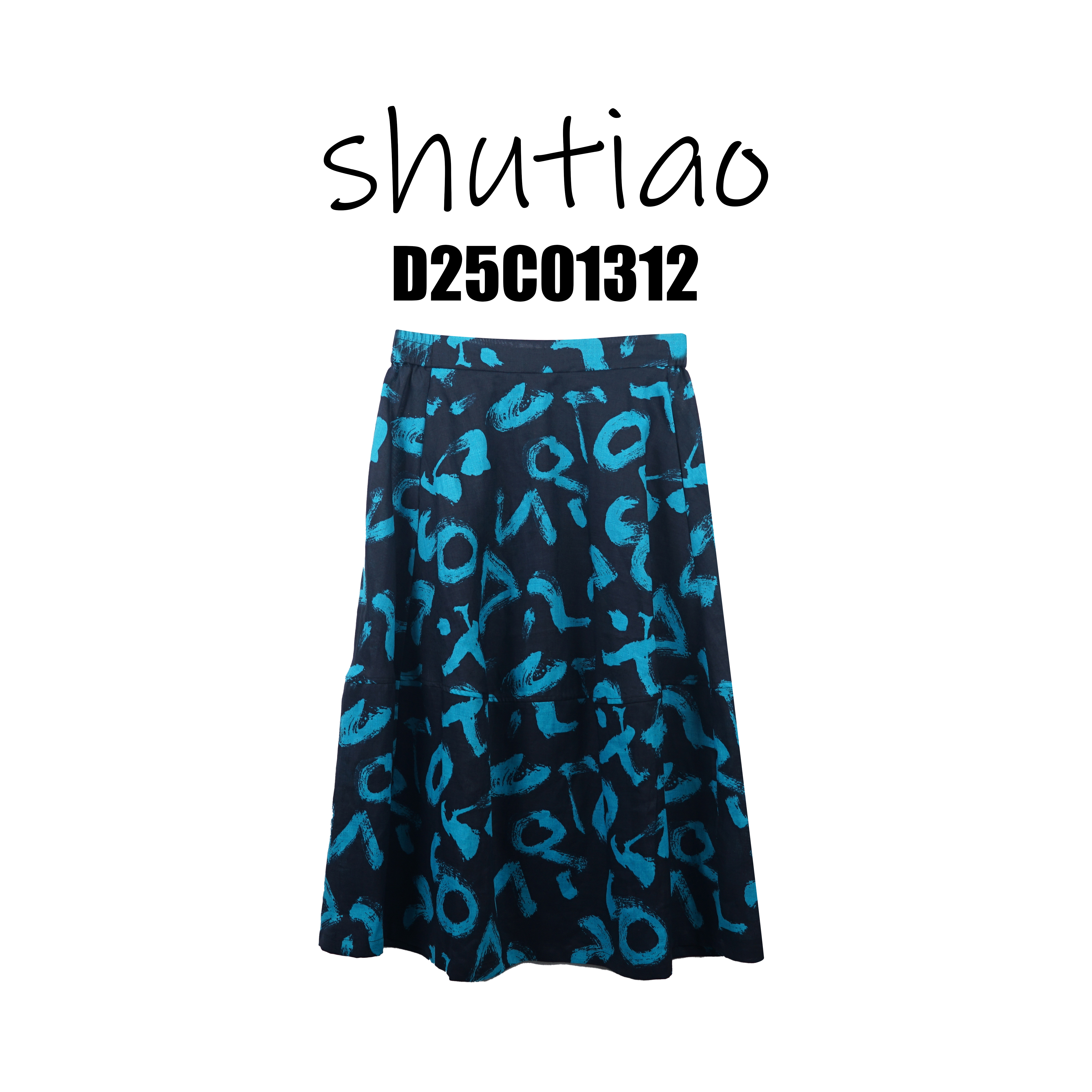【SHUTIAO】2025春夏：新款小众设计款裙子D25C01312